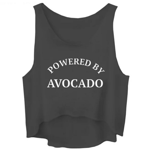 📛SOLD OUT📛 Powered By AVOCADO Crop Top - Picture 2 of 8